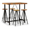 Picture of Wooden Bar Set - 5pc