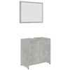 Picture of 23" Bathroom Furniture Set with Mirror - Concrete Gray