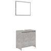 Picture of 23" Bathroom Furniture Set with Mirror - Concrete Gray