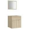 Picture of 15" Bathroom Furniture Set - Sonoma Oak