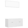 Picture of 39" Bathroom Furniture Set with Mirror - White