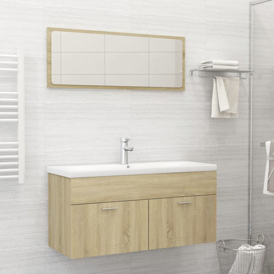 Picture of 39" Bathroom Furniture Set - Sonoma Oak