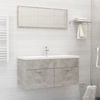 Picture of 39" Bathroom Furniture Set with Mirror - Concrete Gray