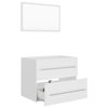 Picture of 23" Bathroom Furniture Set with Mirror - White