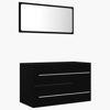 Picture of 31" Bathroom Furniture Set with Mirror - Black