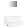 Picture of 35" Bathroom Furniture Set with Mirror - White