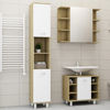 Picture of 31" Bathroom Furniture Set - 3pc Sonoma Oak and White