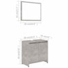 Picture of 23" Bathroom Furniture Set with Mirror - Concrete Gray