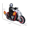 Picture of Inflatable Grim Reaper on Motorcycle