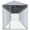 Picture of Outdoor Dog Kennel with Roof - 25'