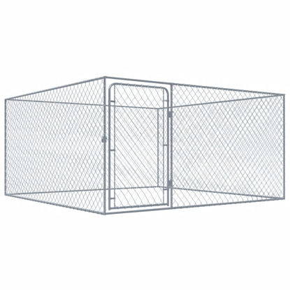 Picture of Outdoor Dog Kennel - Galvanised Steel