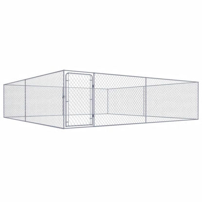 Picture of Outdoor Dog Kennel - Galvanised Steel