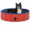 Picture of Foldable Dog Swimming Pool - Red PVC