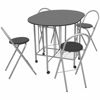 Picture of Home Folding Dining Set - Black