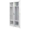 Picture of Industrial Steel Locker Steel Wardrobe Storage Cabinet 31"- Gray