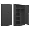 Picture of Office Steel Locker Storage Cabinet 35" - Ant