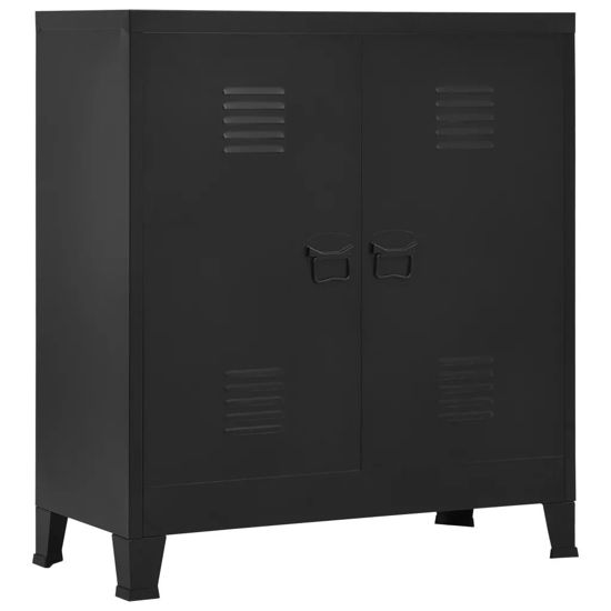 Picture of Office Steel Filing Cabinet 35" - Black