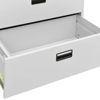 Picture of Office Steel Filing Cabinet 35" - L Gray