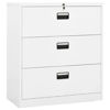 Picture of Office Steel Filing Cabinet 35" - White