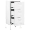 Picture of Steel Office Storage Cabinet 16" - White