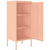 Picture of Steel Office Storage Cabinet 16" - Pink