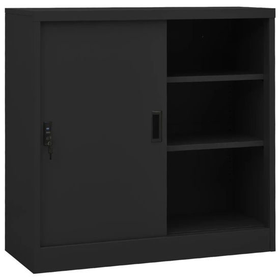 Picture of Steel Office Cabinet 35" - Ant