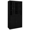 Picture of Office Storage Cabinet with Display 35" - Black