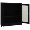 Picture of Steel Office Display Cabinet 35" - Black