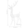 Picture of Christmas Decor 4' Acrylic Reindeer with LED - White