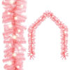 Picture of 32' Christmas Garland with LED - Pink