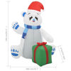 Picture of 7' Christmas Inflatable Polar Bear