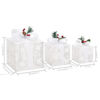 Picture of Christmas Decor Boxes - 3 pc Silver