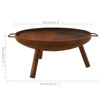 Picture of Outdoor 27" Steel Fire Pit