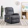 Picture of Fabric Massage Recliner Chair - D Gray