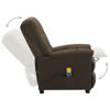 Picture of Living Room Fabric Recliner Massage Chair - Brown