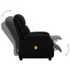 Picture of Fabric Massage Recliner Chair - Black