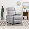 Picture of Fabric Massage Recliner Chair - L Gray