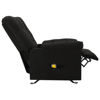 Picture of Fabric Massage Reclining Chair - Black