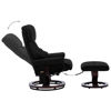 Picture of Recline Massage Chair with Footrest - Black