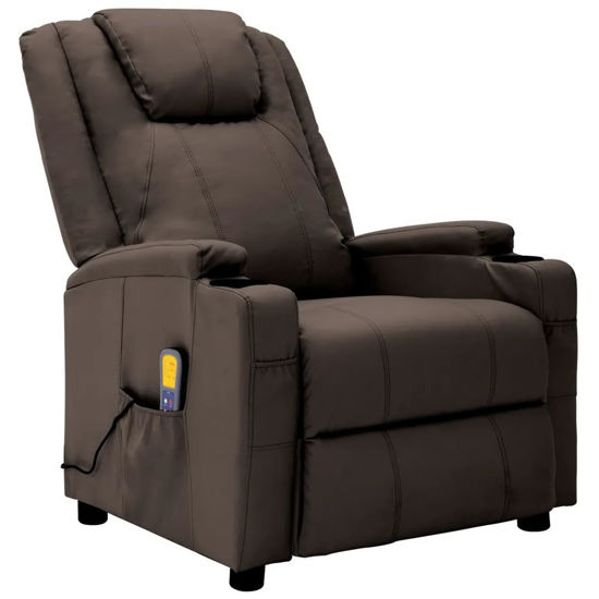 Picture of Recline Massage Chair - Brown