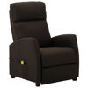 Picture of Living Room Fabric Recliner Massage Chair - Brown