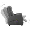 Picture of Living Room Fabric Recliner Massage Chair - L Gray