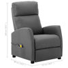 Picture of Living Room Fabric Recliner Massage Chair - L Gray