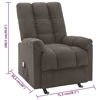 Picture of Living Room Fabric Recliner Massage Chair