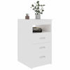 Picture of Storage Cabinet with Drawers 15" - White