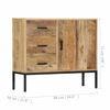 Picture of Wooden Cabinet with Drawers 34" SMW