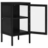 Picture of Storage Display Glass Cabinet 15" - Black
