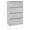 Picture of Wooden Storage Sideboard with Drawers 23" EW - Gray
