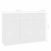 Picture of Wooden Sideboard Cabinet 43" EW - White