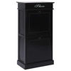 Picture of 20" Wooden Shoe Cabinet PW - Black